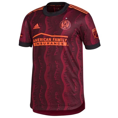 Tailandia Camiseta Atlanta United Replica Segunda Ropa 2021/22